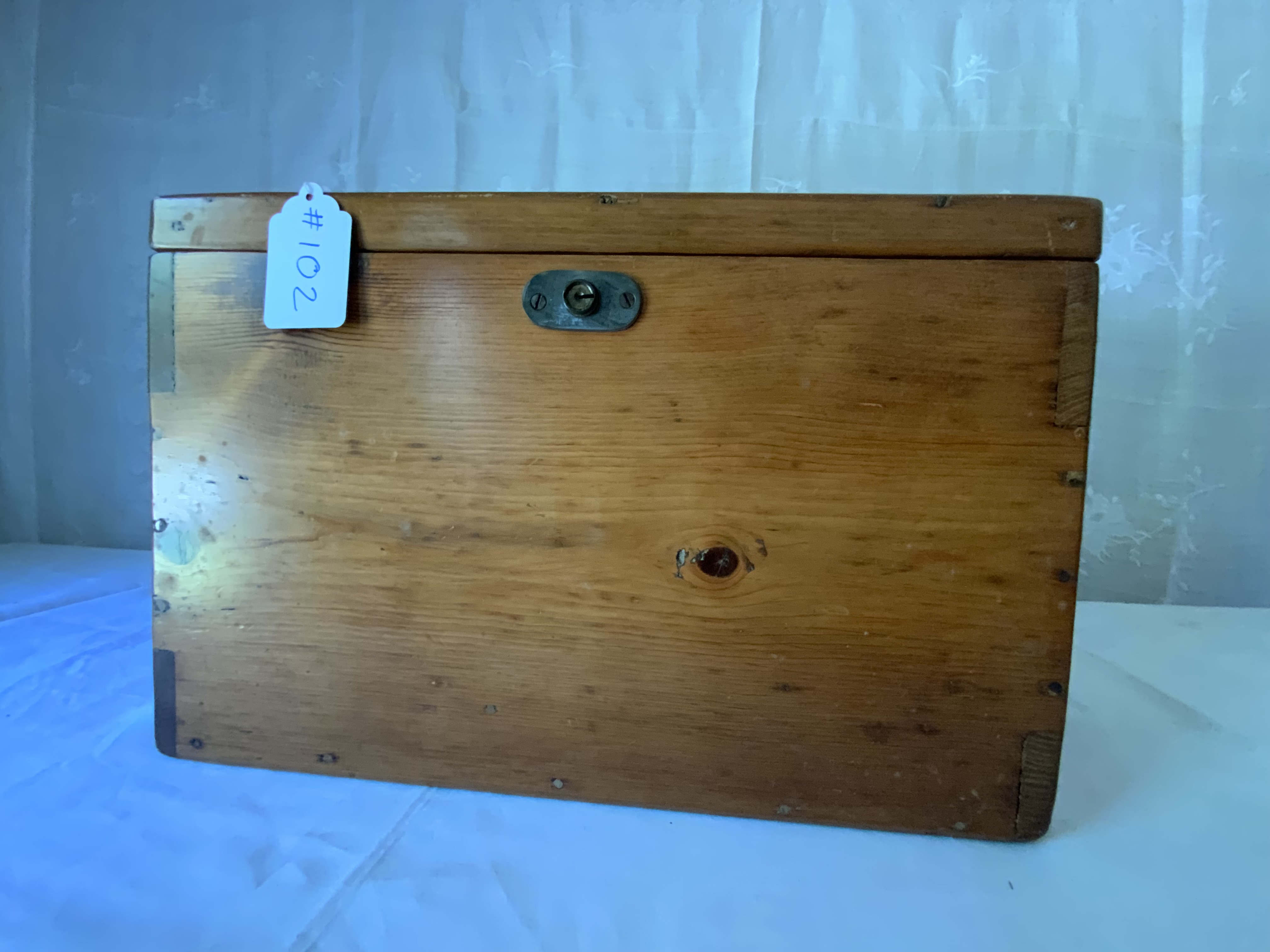 Pine Document Box