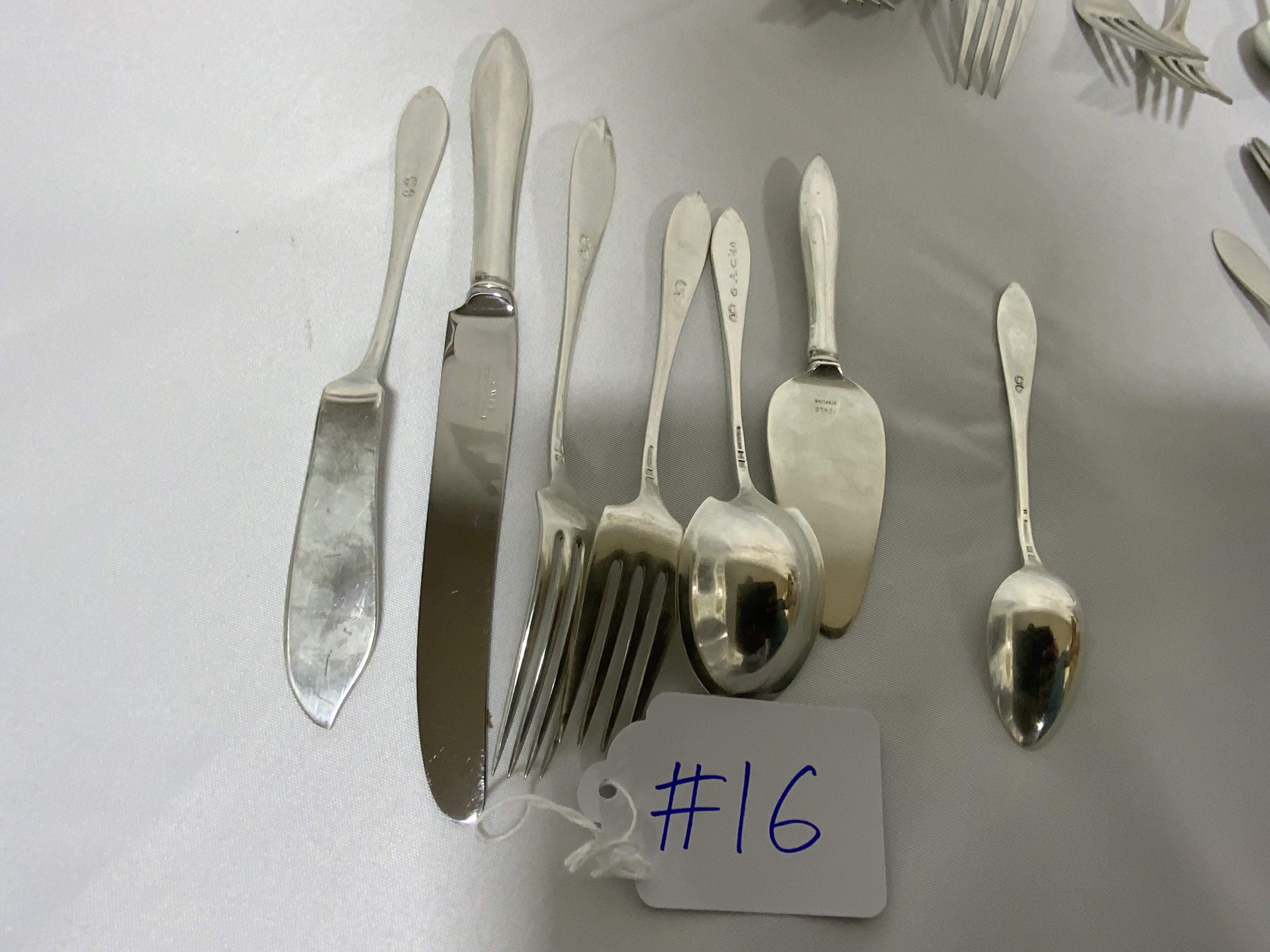 Sterling Flatware Set