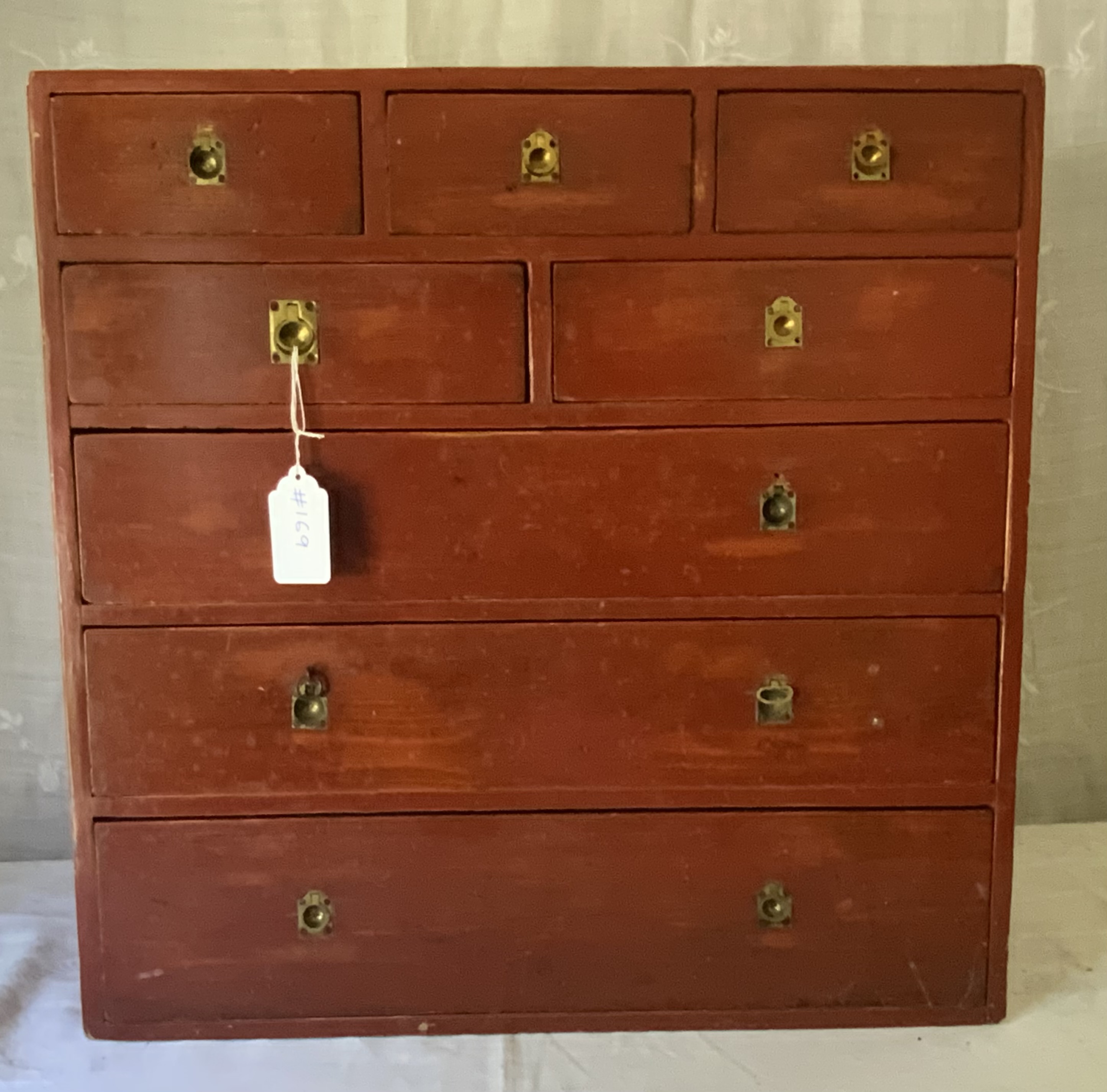 Red Finish Chest