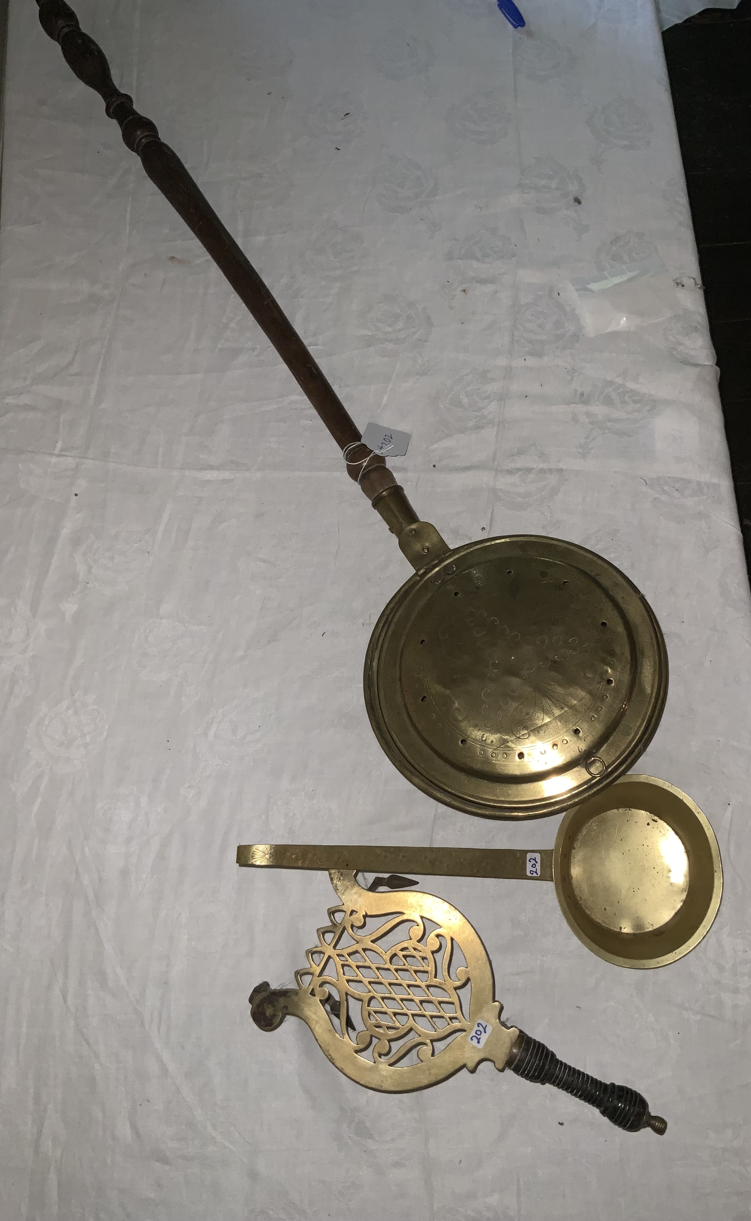 Brass Hearth Set