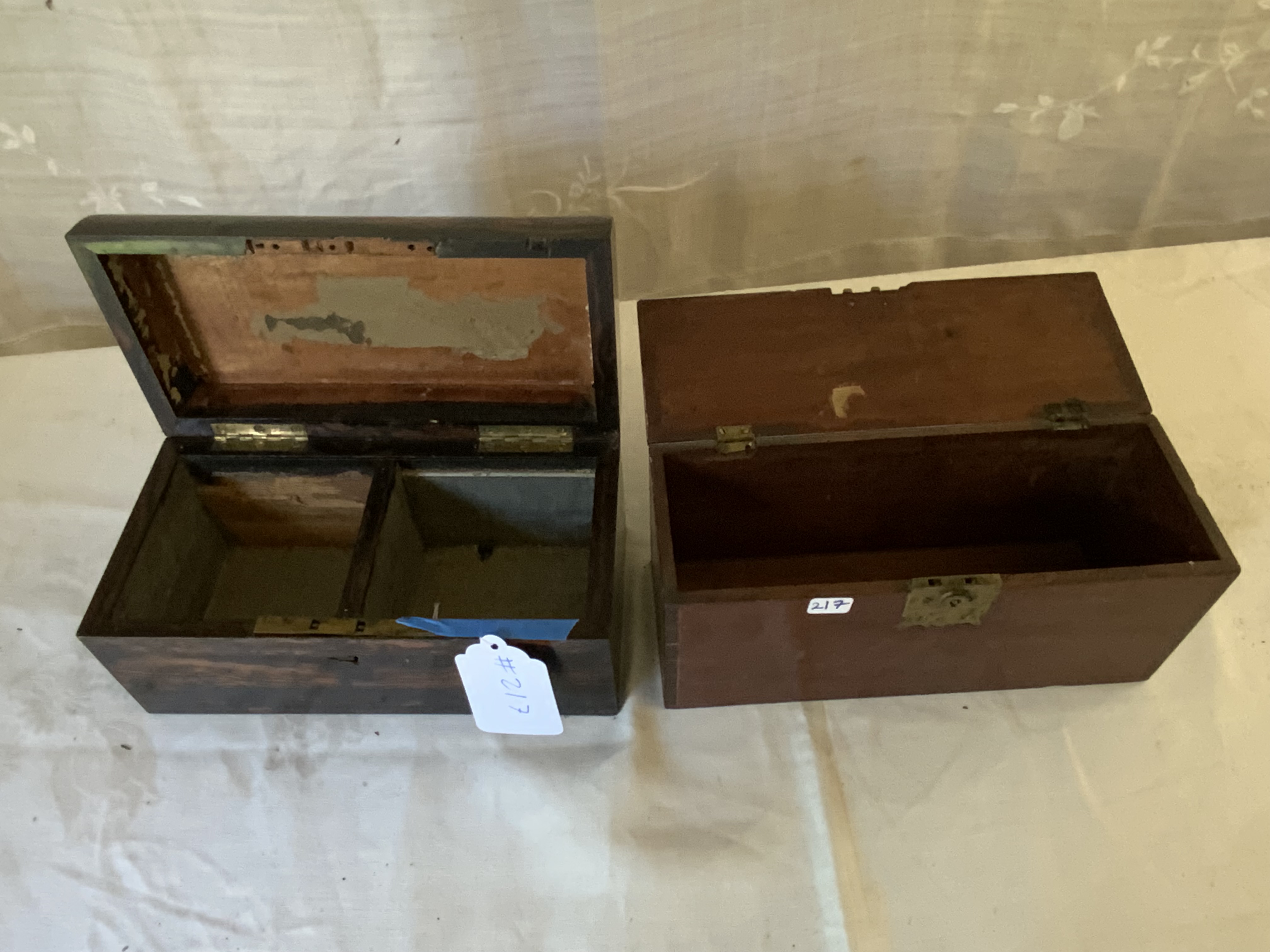 Tea Caddy & Trinket Box