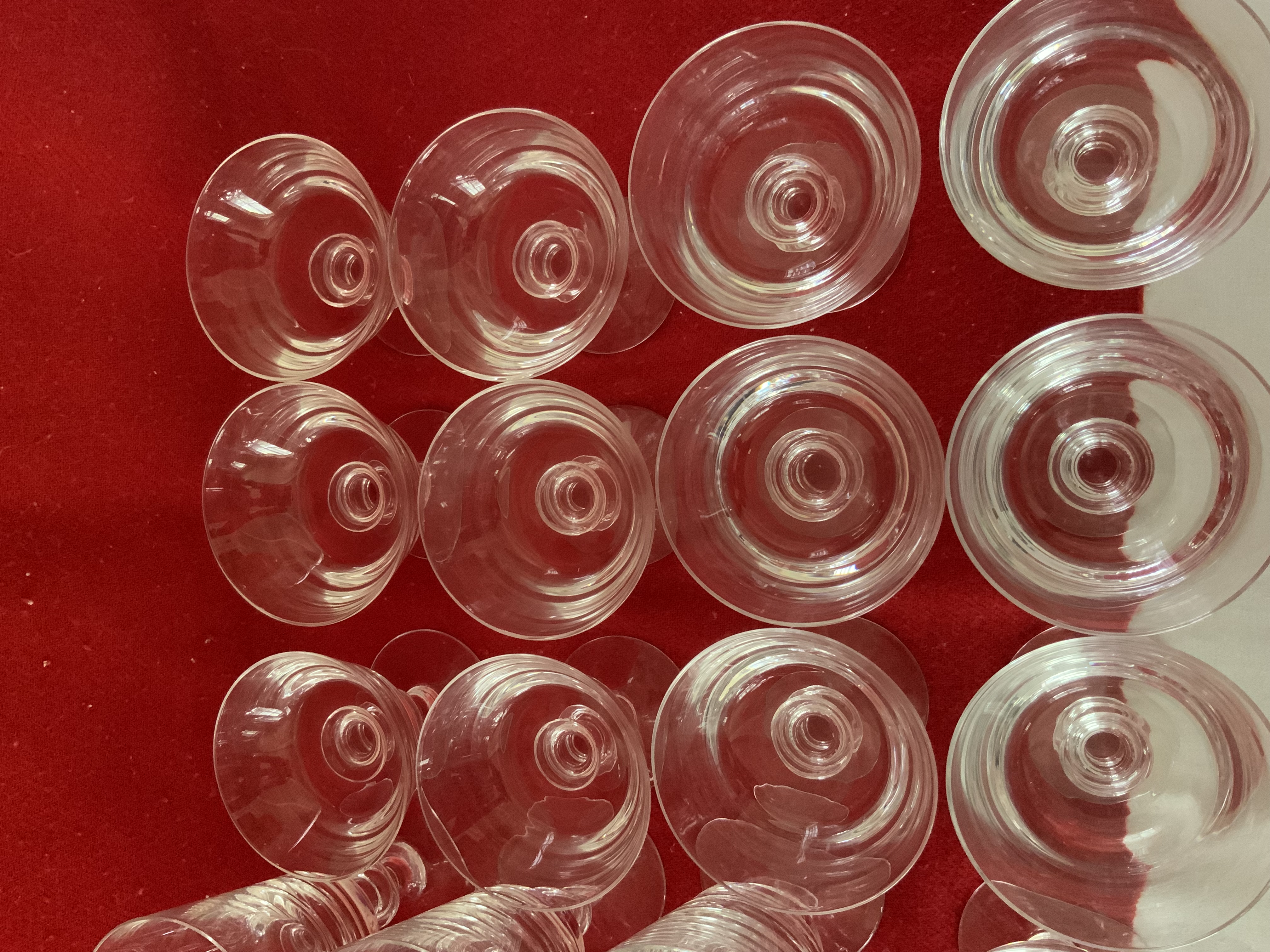 Val St. Lambert Glassware Set