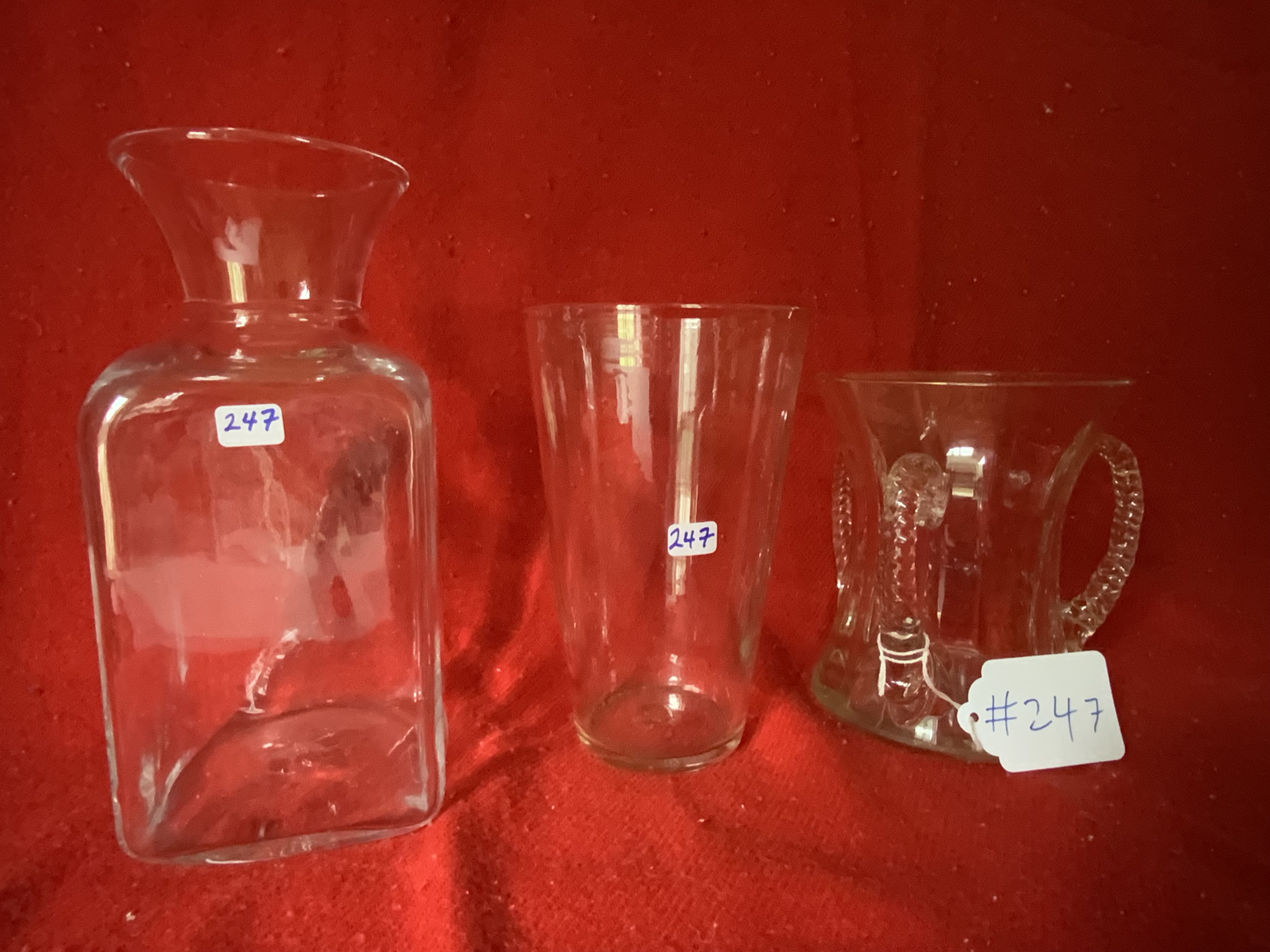 Blown Colorless Glass