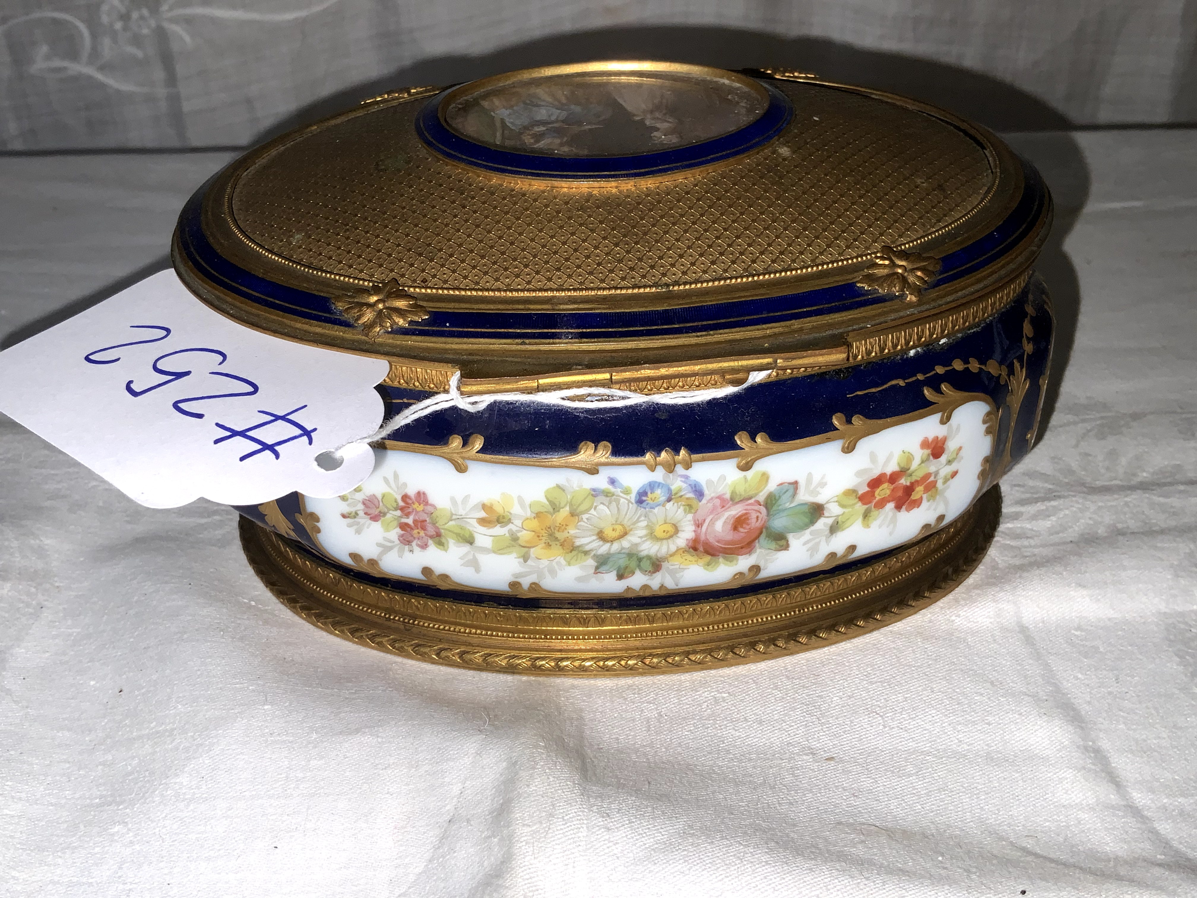 Sevres Porcelain Box