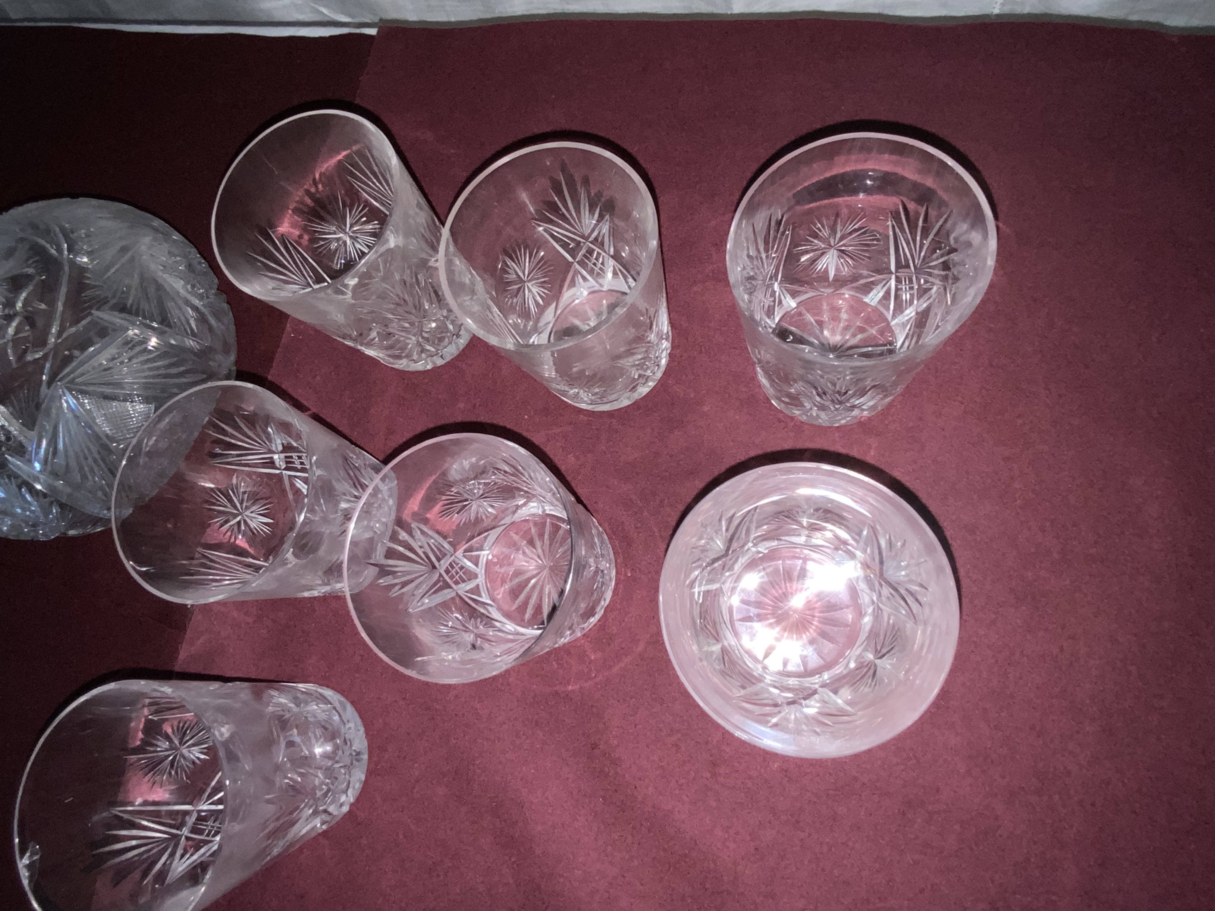 Cut Glass Decanters
