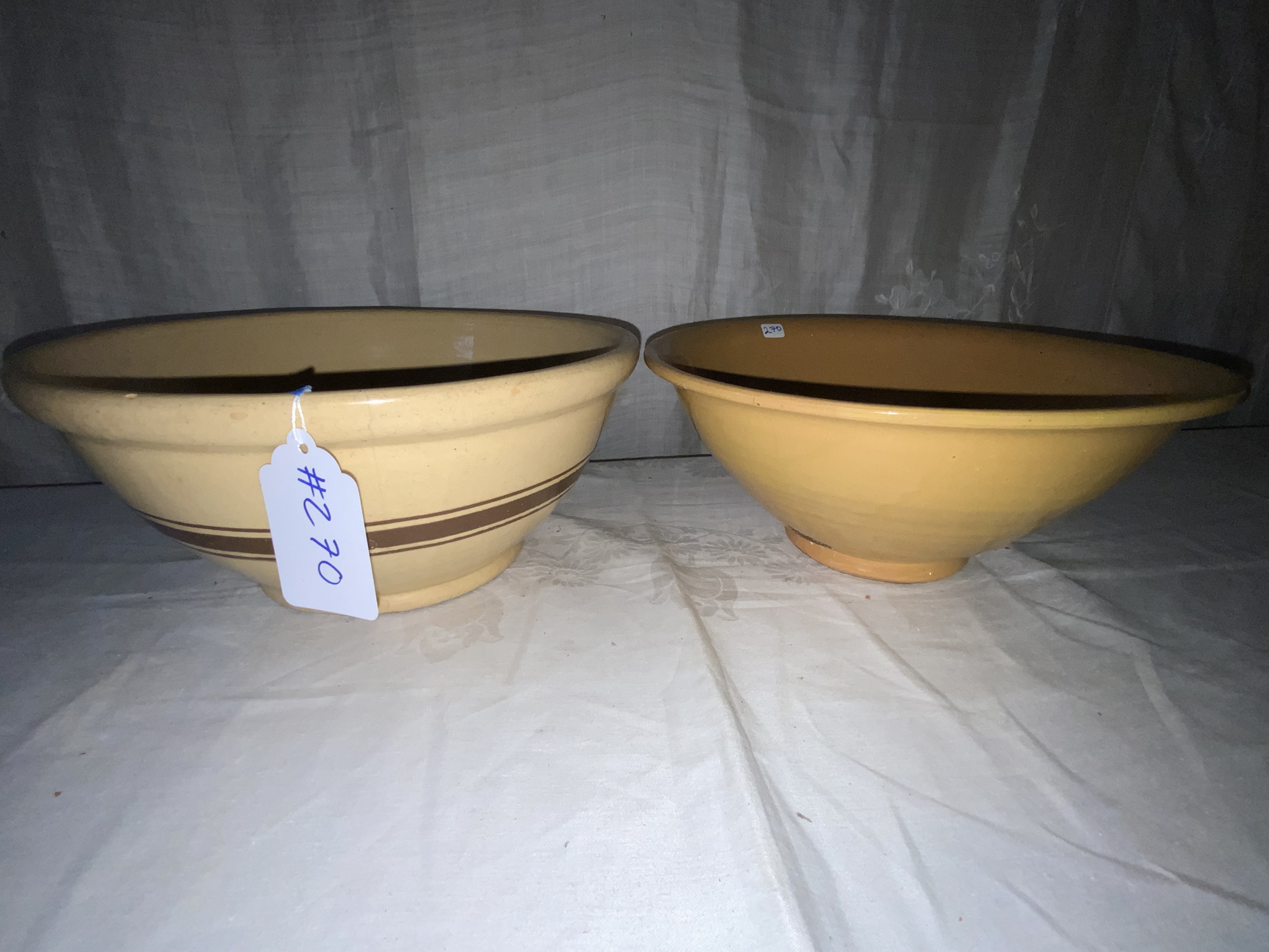 Yellow Ware Bowls