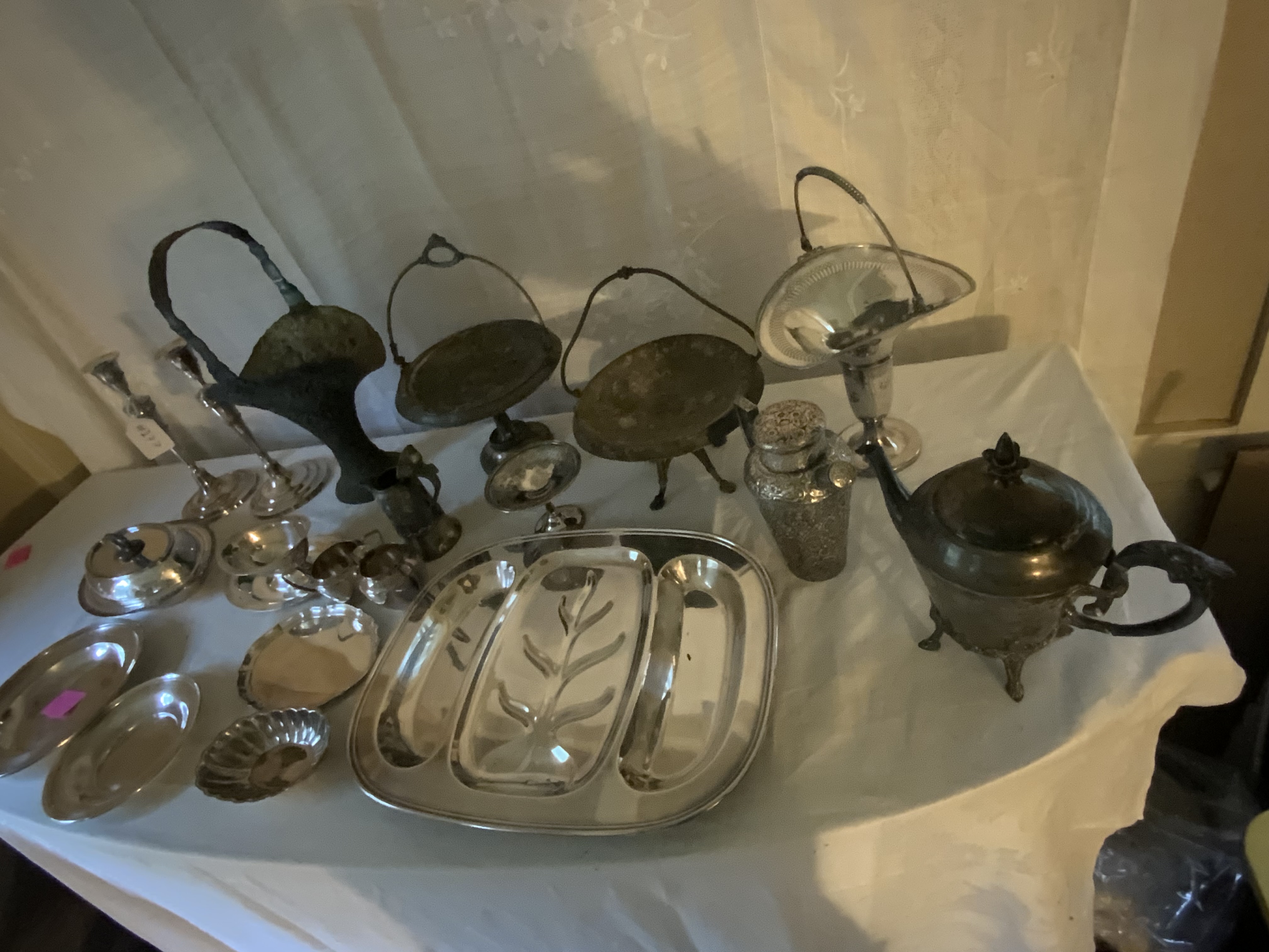 Silver Plate Lot