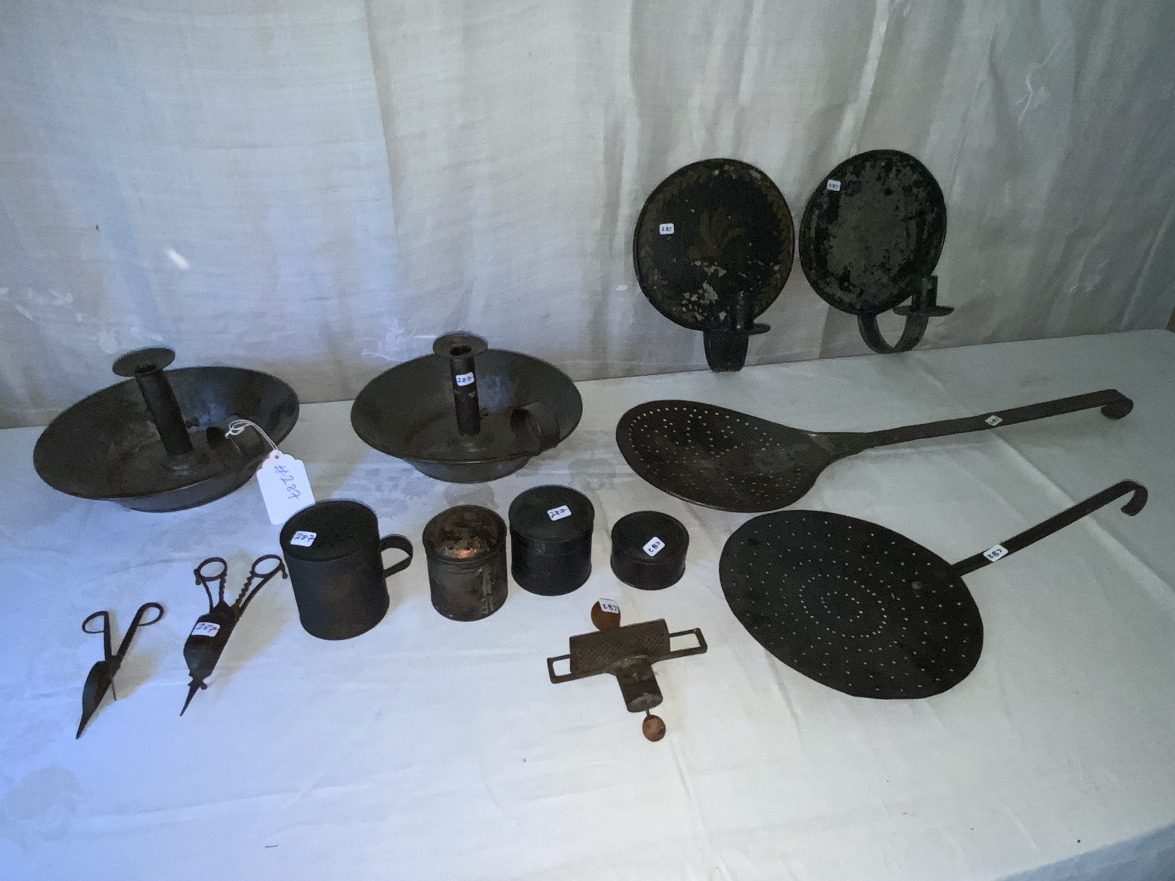 Tin Ware Lot