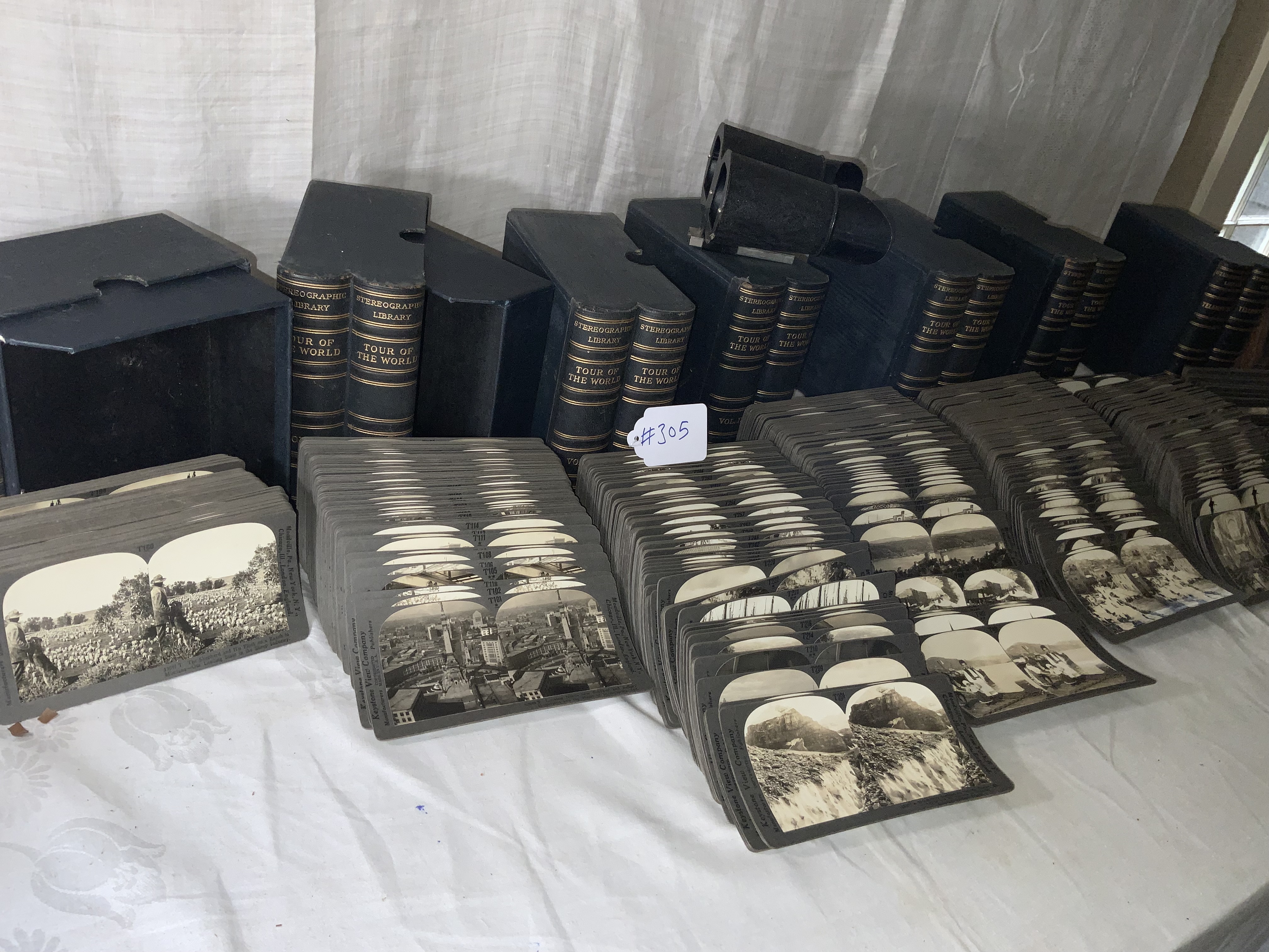 Stereo View Cards Collection