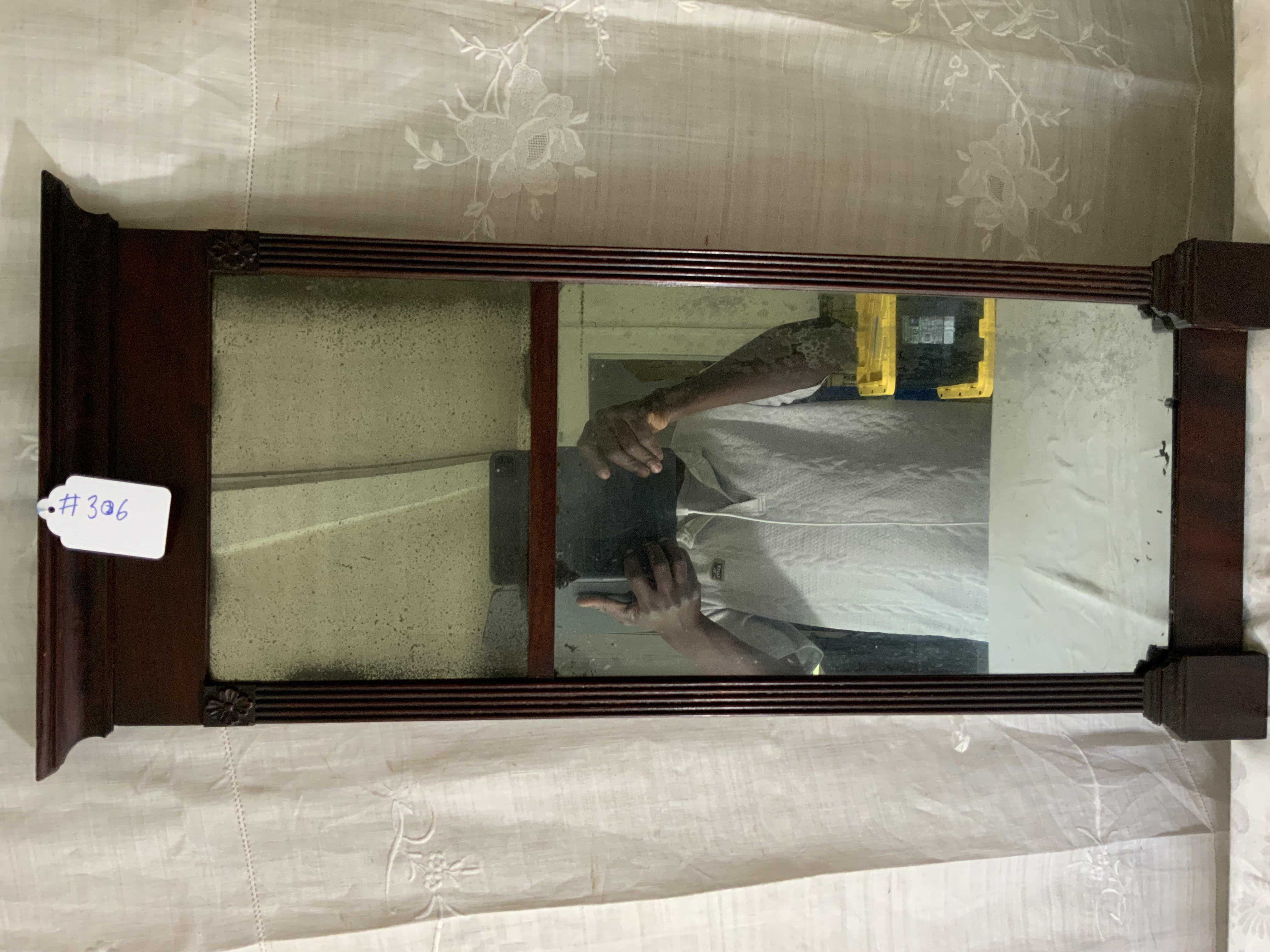 Mahogany Federal Mirror