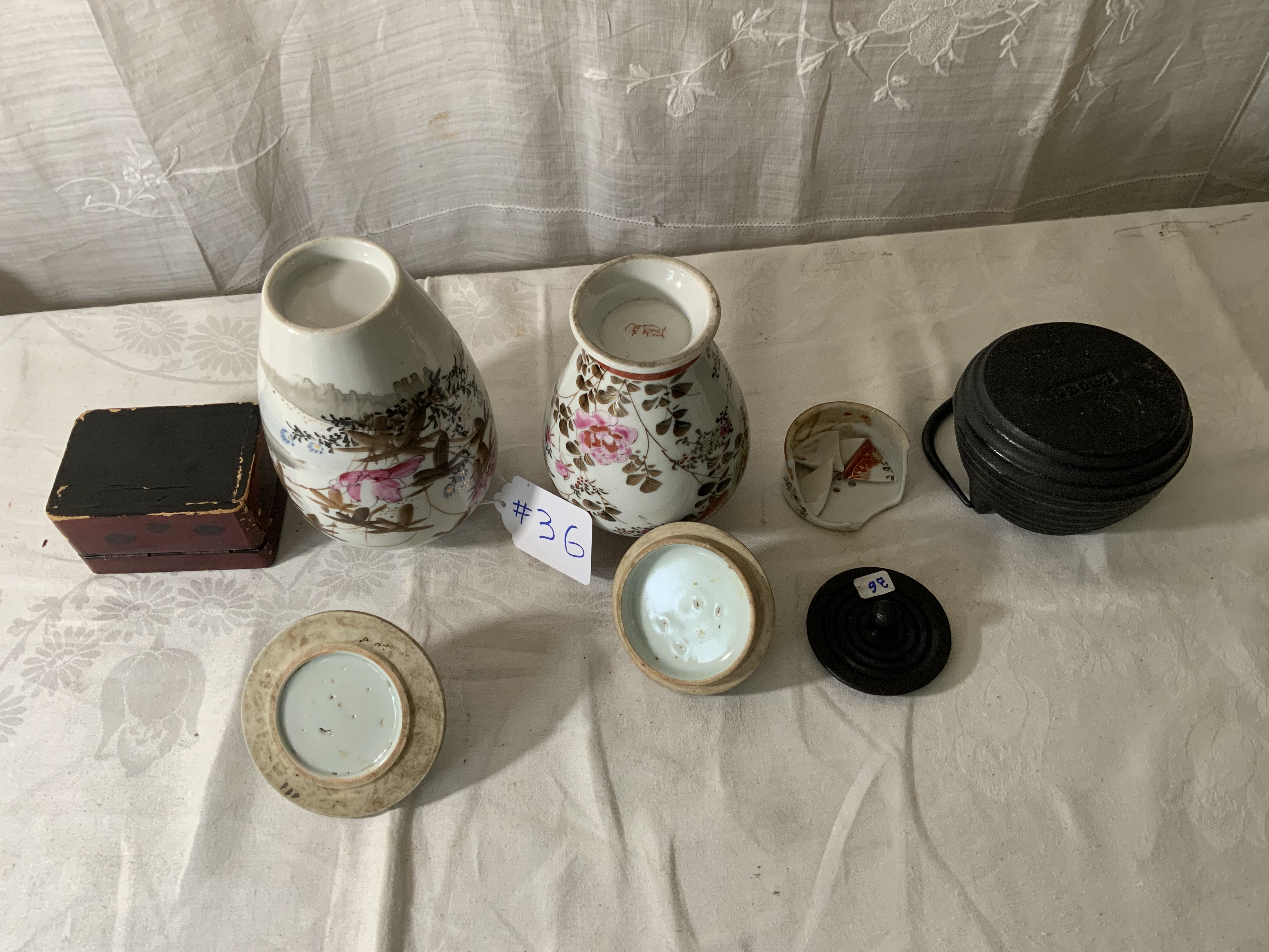 Ginger Jars & Teapot
