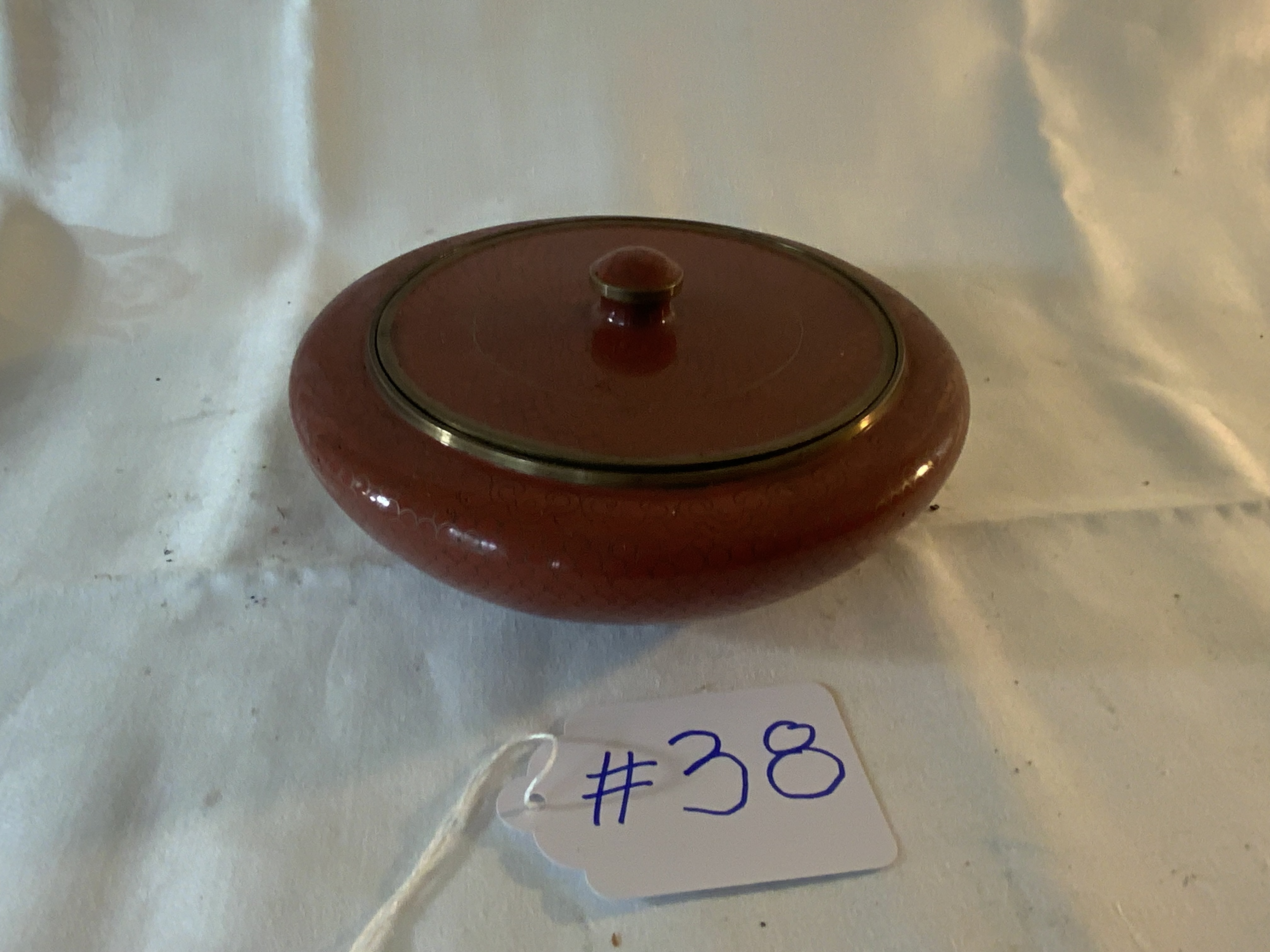 Cloisonne Covered Dish