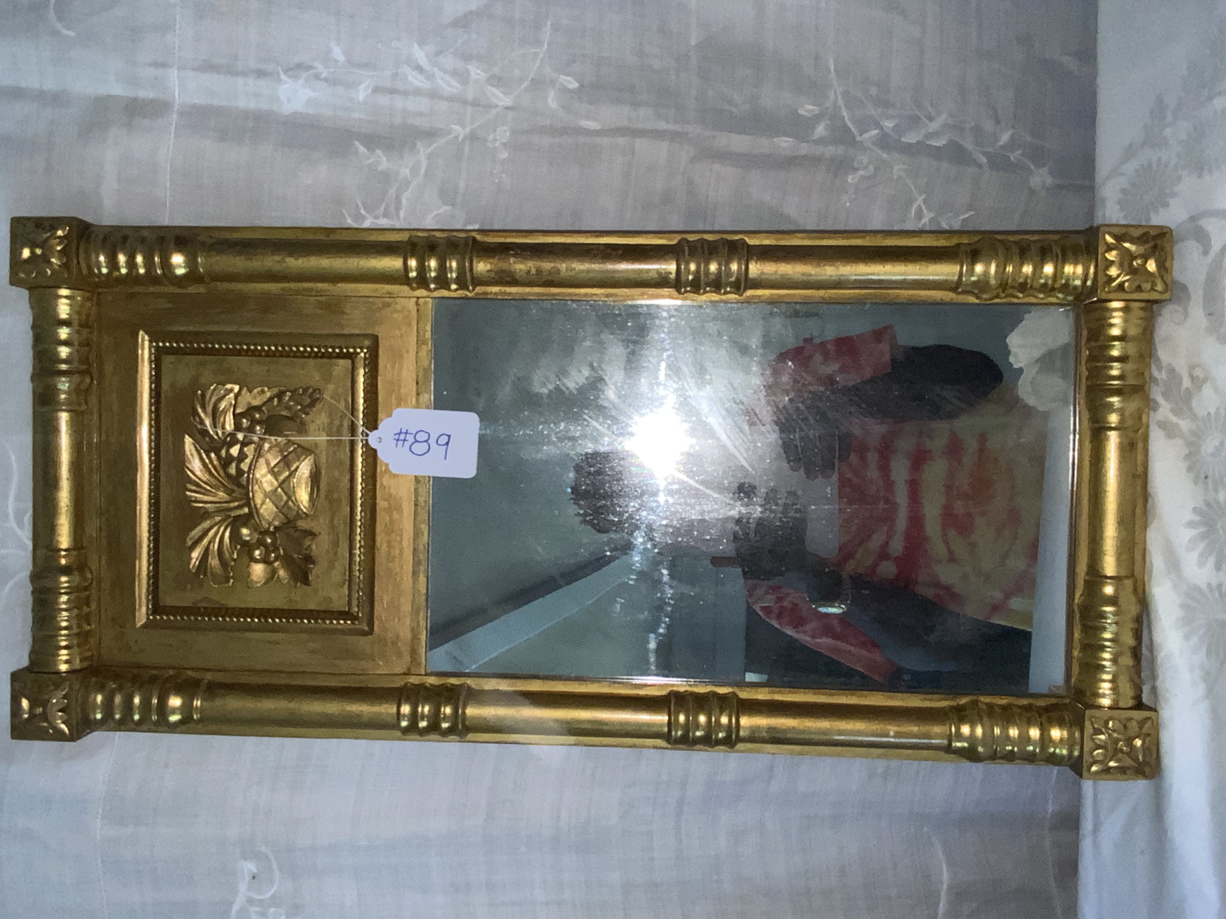 Federal Gold Gilt Mirror