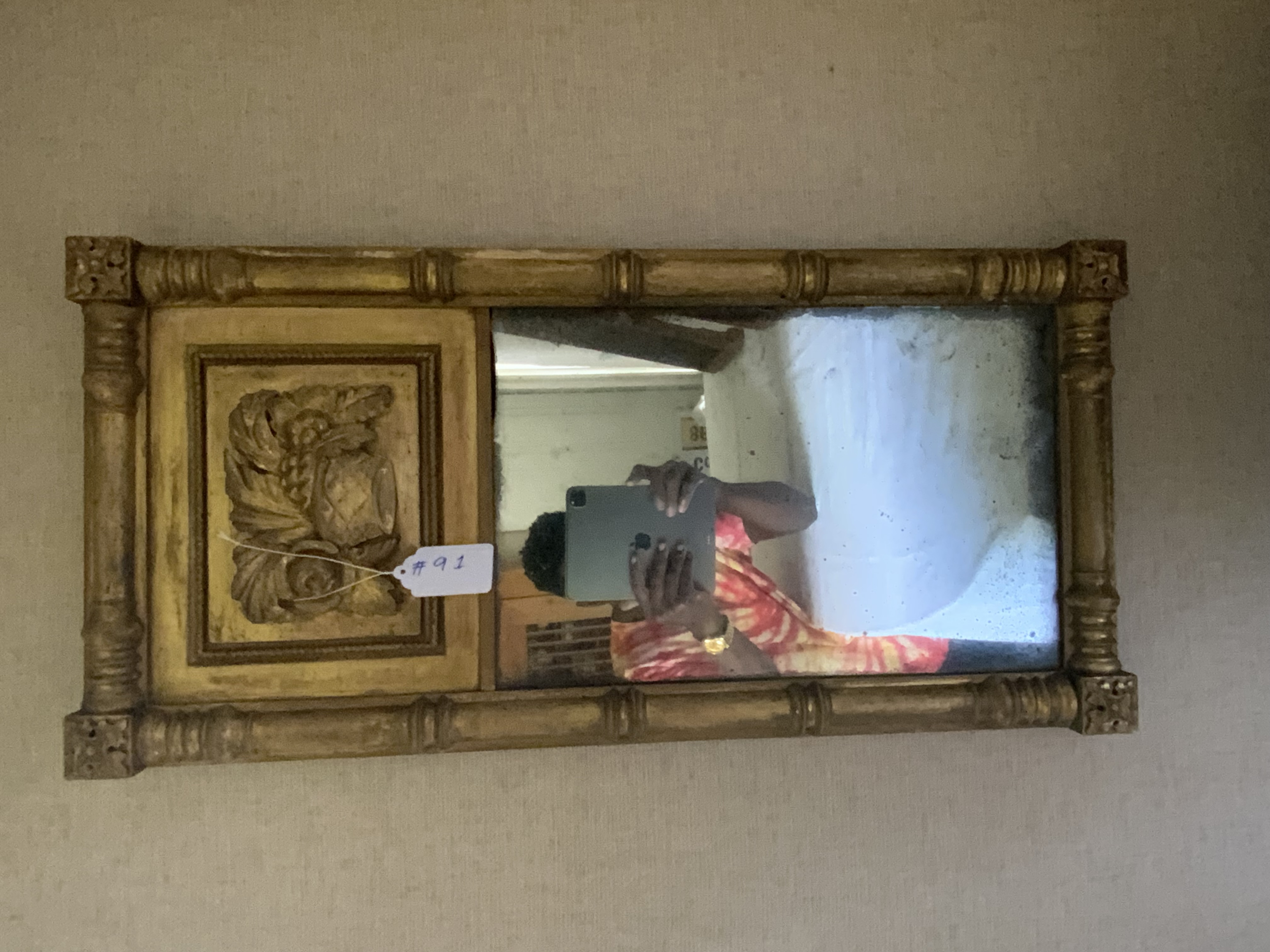 Federal Gold Gilt Mirror