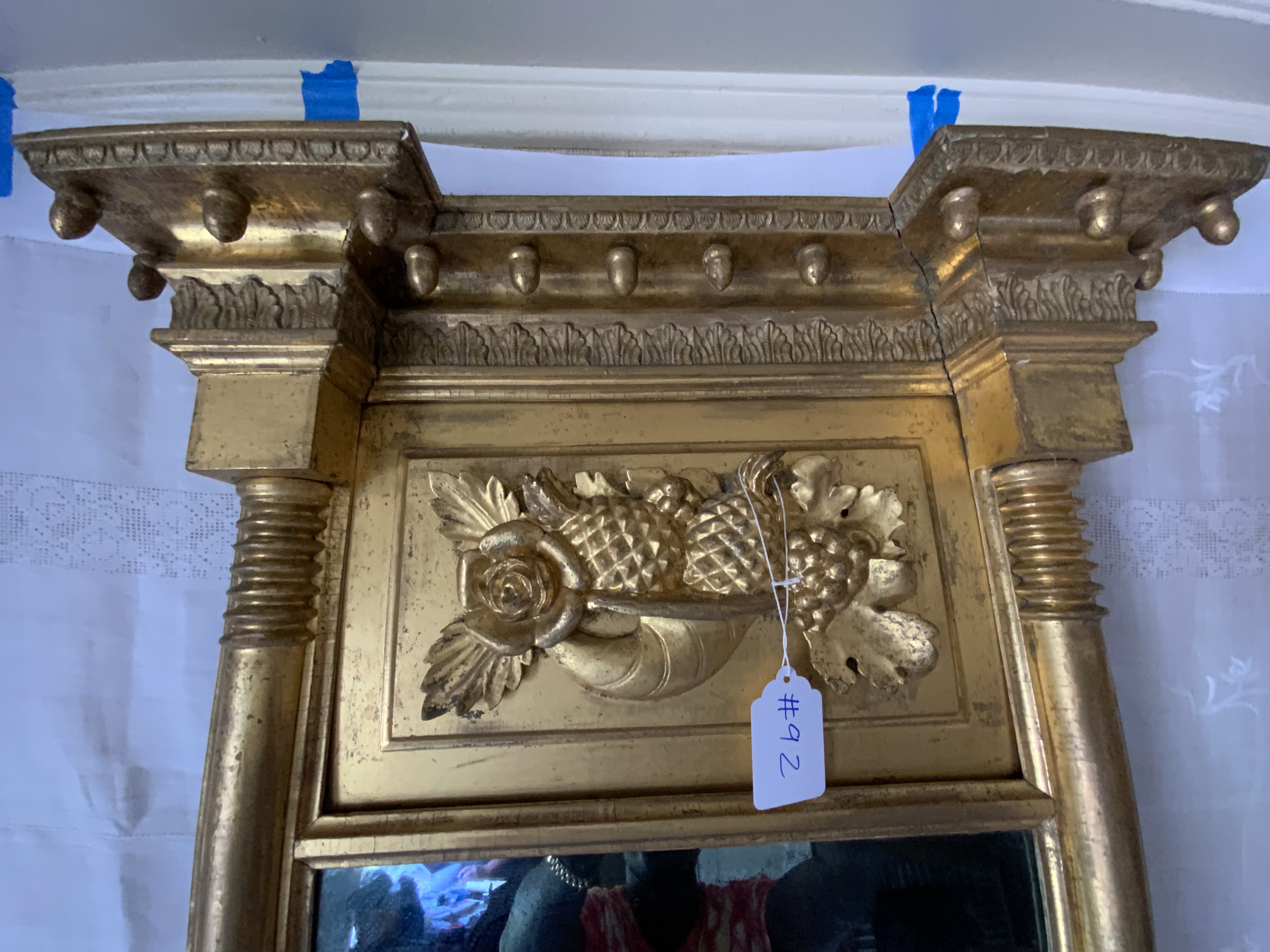 Federal Gold Gilt Mirror