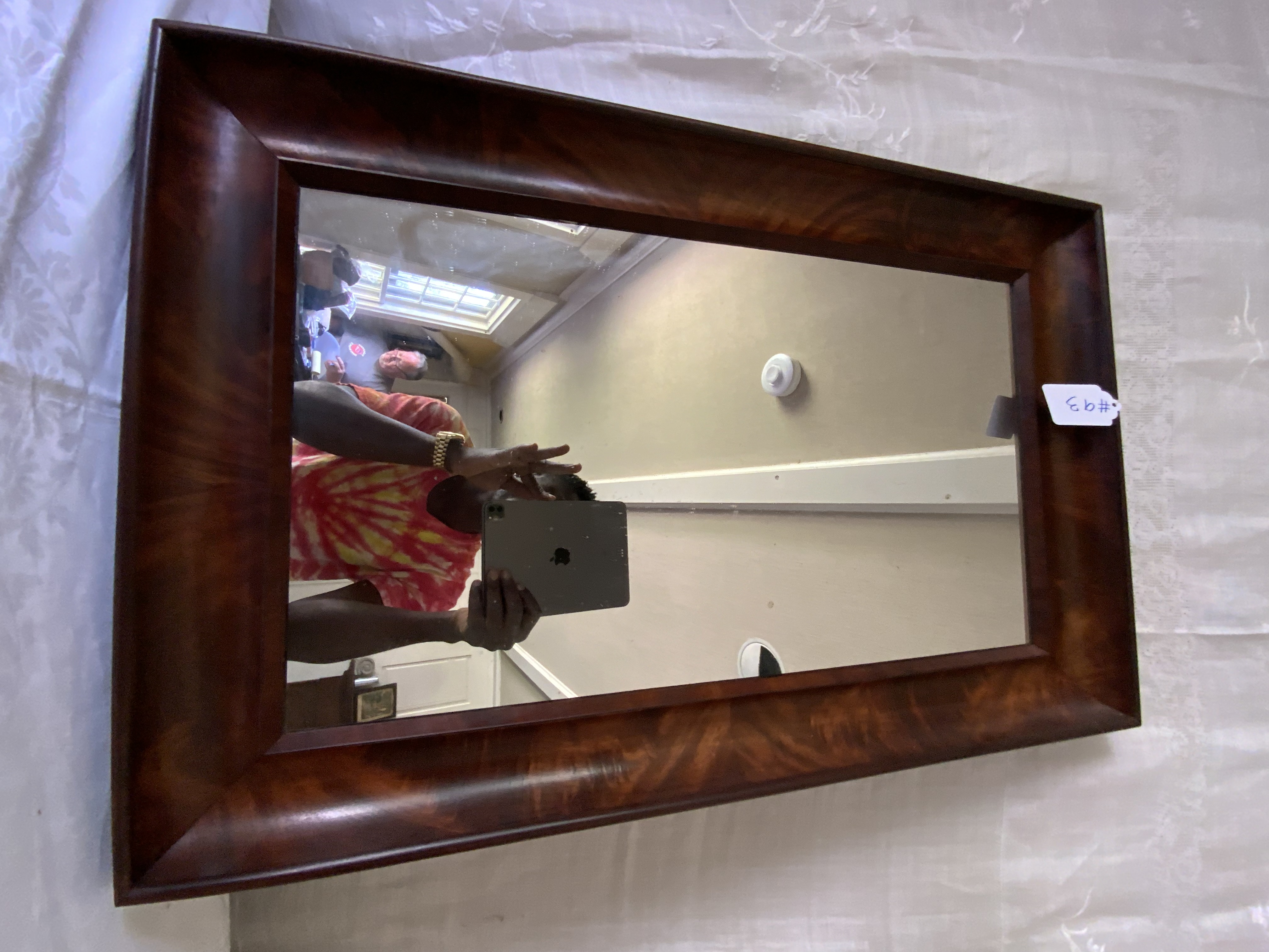 Classical Mahogany Mirror